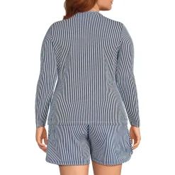 Women's SunShade UPF 50 Long Sleeve Rash Guard Swim Tee