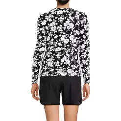 Women's SunShade UPF 50 Long Sleeve Rash Guard Swim Tee