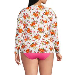 Women's SunShade UPF 50 Long Sleeve Rash Guard Swim Tee