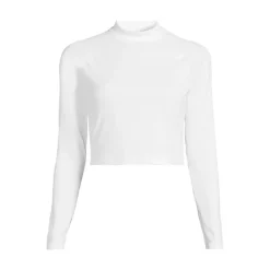 Women's SunShade UPF 50 Long Sleeve Cropped Rash Guard
