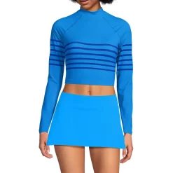 Women's SunShade UPF 50 Long Sleeve Cropped Rash Guard