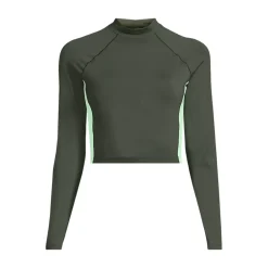 Women's SunShade UPF 50 Long Sleeve Cropped Rash Guard