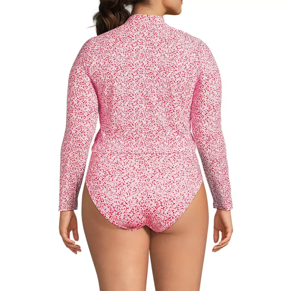 Women's SunShade UPF 50 Long Sleeve Cropped Rash Guard