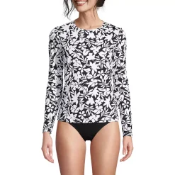 Women's SunShade UPF 50 Long Sleeve Rash Guard Swim Tee