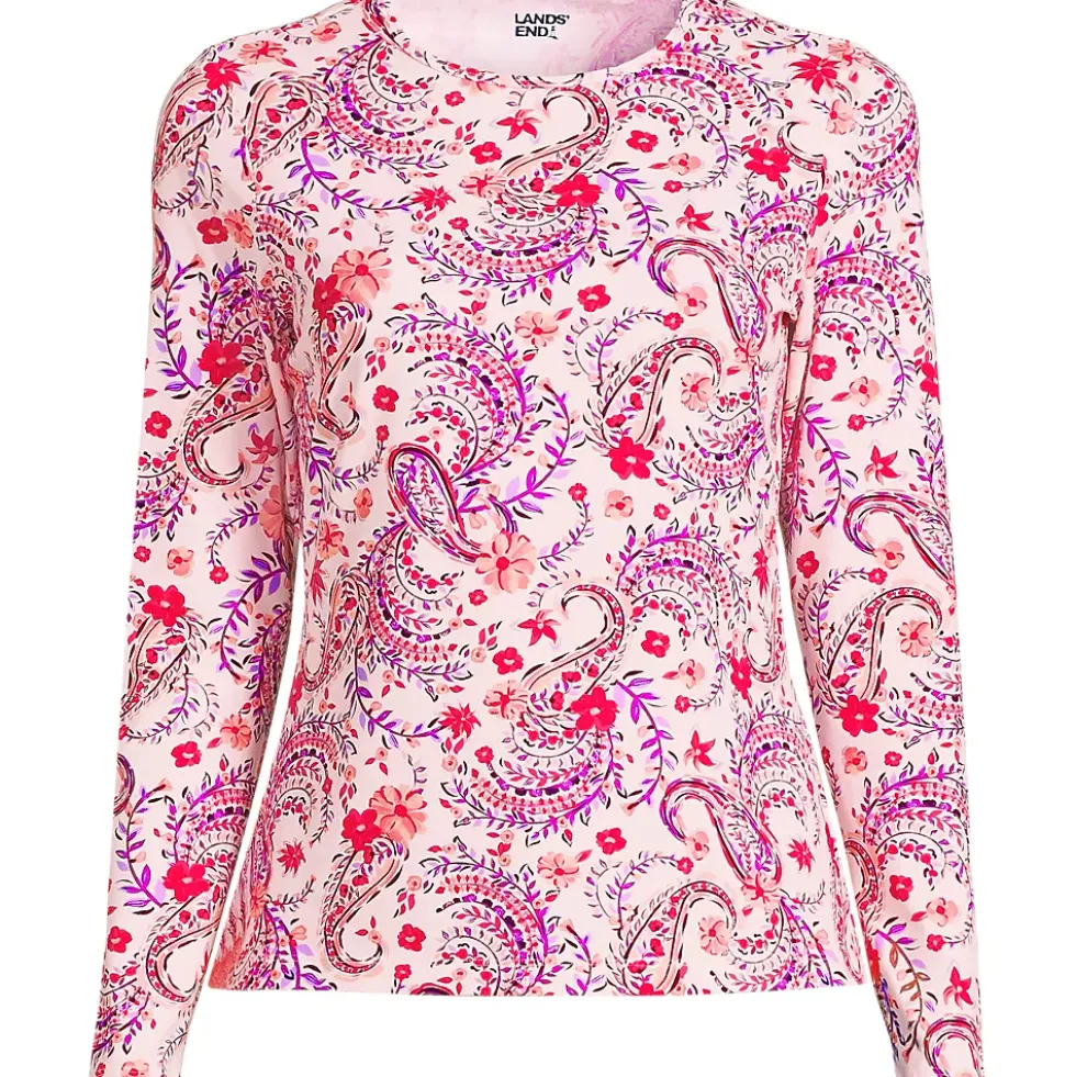 Women's SunShade UPF 50 Long Sleeve Rash Guard Swim Tee