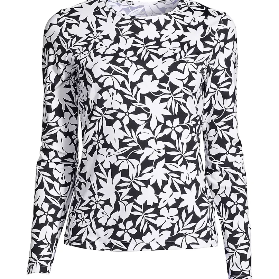 Women's SunShade UPF 50 Long Sleeve Rash Guard Swim Tee