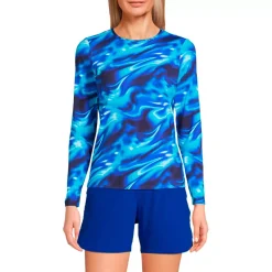 Women's SunShade UPF 50 Long Sleeve Rash Guard Swim Tee