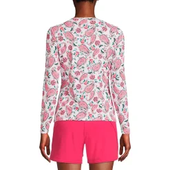 Women's SunShade UPF 50 Long Sleeve Rash Guard Swim Tee