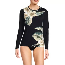 Women's SunShade UPF 50 Long Sleeve Rash Guard Swim Tee