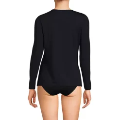 Women's SunShade UPF 50 Long Sleeve Rash Guard Swim Tee