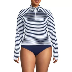 Women's SunShade UPF 50 Quarter Zip Rash Guard