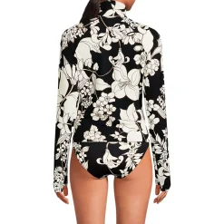 Women's SunShade UPF 50 Quarter Zip Rash Guard