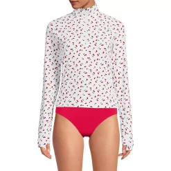 Women's SunShade UPF 50 Quarter Zip Rash Guard