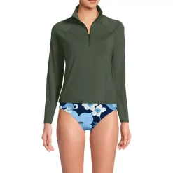 Women's SunShade UPF 50 Quarter Zip Rash Guard