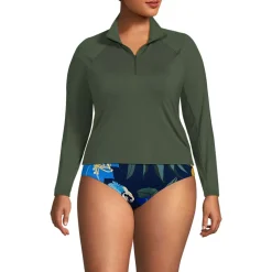 Women's SunShade UPF 50 Quarter Zip Rash Guard