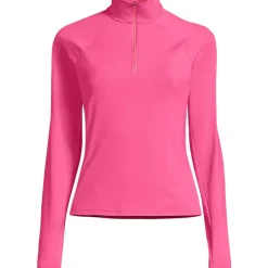 Women's SunShade UPF 50 Quarter Zip Rash Guard