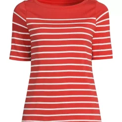 Women's Supima Boatneck Top