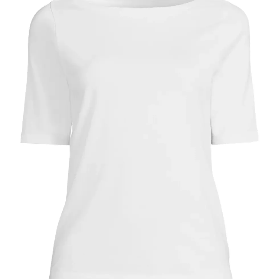 Women's Supima Boatneck Top