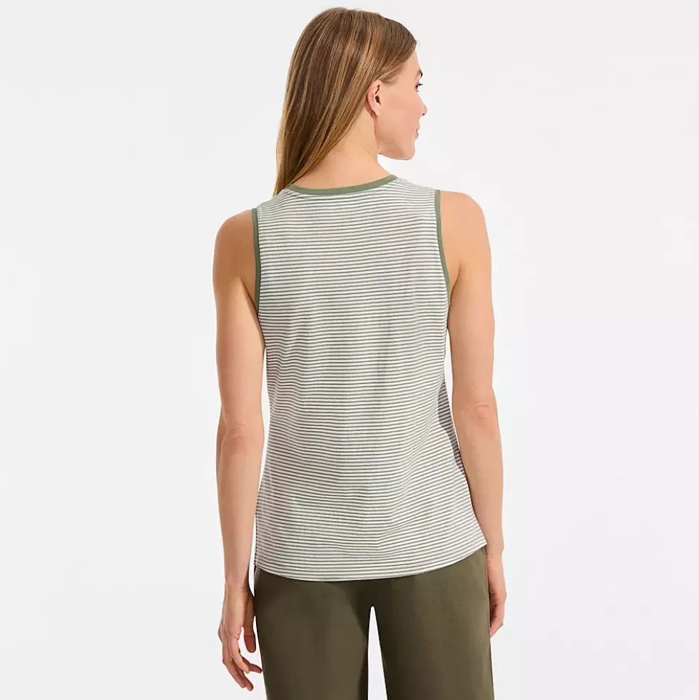 Women's Supima Cotton Crew Neck Tank
