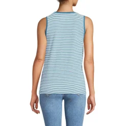 Women's Supima Cotton Crew Neck Tank