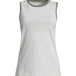 Women's Supima Cotton Crew Neck Tank