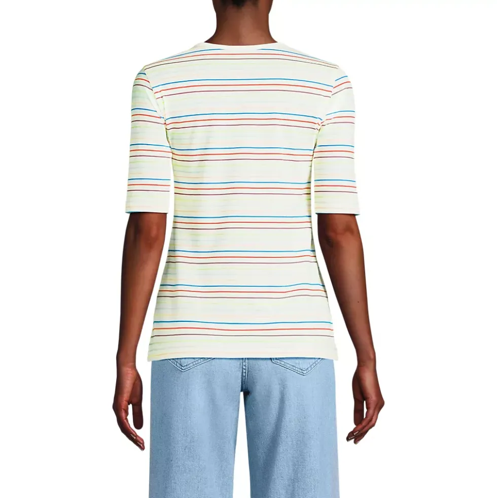 Women's Supima Cotton Henley T-Shirt