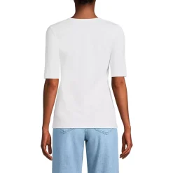 Women's Supima Cotton Henley T-Shirt