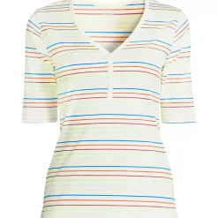 Women's Supima Cotton Henley T-Shirt