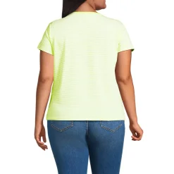 Women's Supima Cotton Short Sleeve Scoop Neck Tee