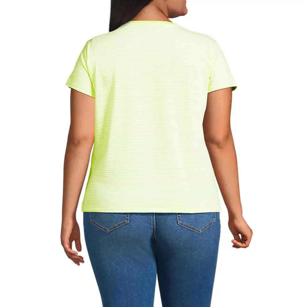 Women's Supima Cotton Short Sleeve Scoop Neck Tee