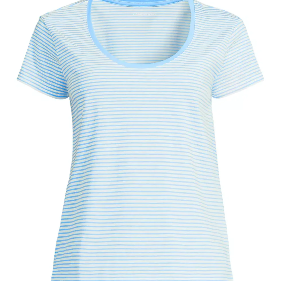 Women's Supima Cotton Short Sleeve Scoop Neck Tee