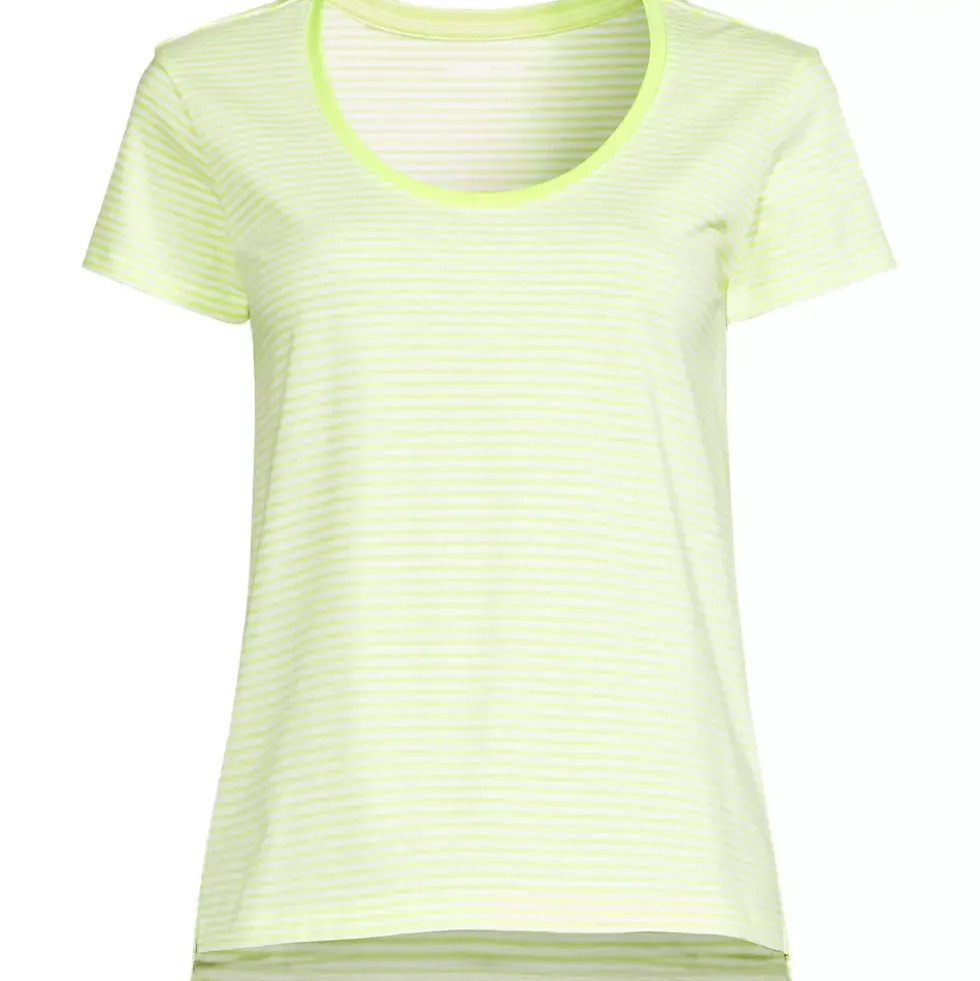 Women's Supima Cotton Short Sleeve Scoop Neck Tee