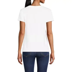 Women's Supima Cotton Short Sleeve Scoop Neck Tee