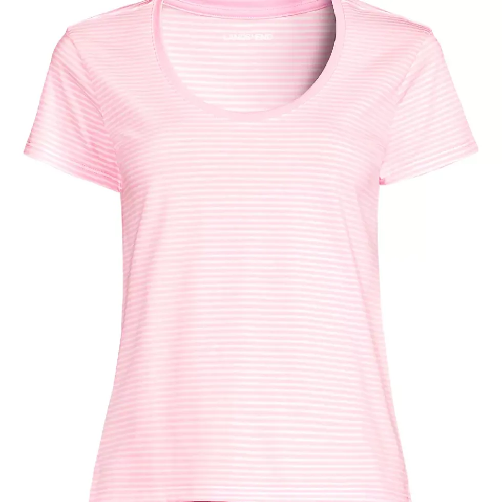 Women's Supima Cotton Short Sleeve Scoop Neck Tee
