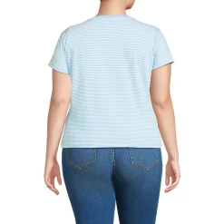Women's Supima Cotton Short Sleeve Scoop Neck Tee