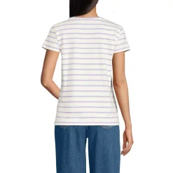 Women's Supima Cotton Short Sleeve Scoop Neck Tee