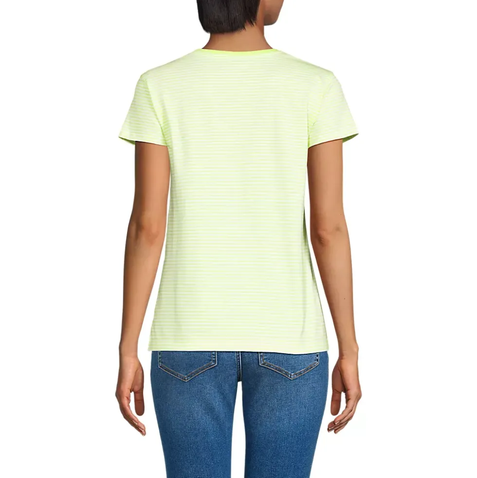 Women's Supima Cotton Short Sleeve Scoop Neck Tee