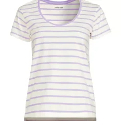 Women's Supima Cotton Short Sleeve Scoop Neck Tee