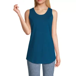 Women's Supima Cotton Tunic Tank Top