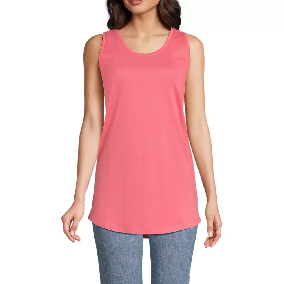 Women's Supima Cotton Tunic Tank Top