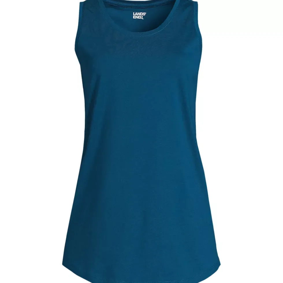 Women's Supima Cotton Tunic Tank Top