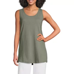 Women's Supima Cotton Tunic Tank Top