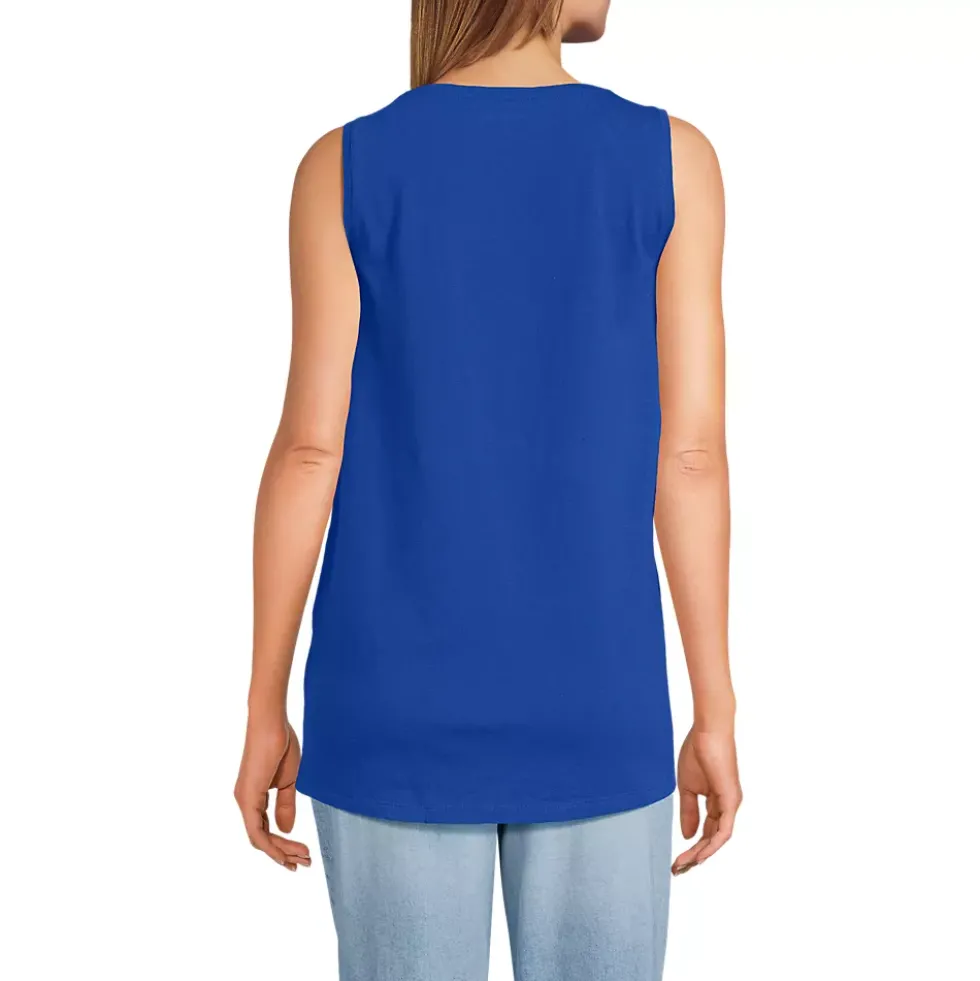 Women's Supima Cotton Tunic Tank Top