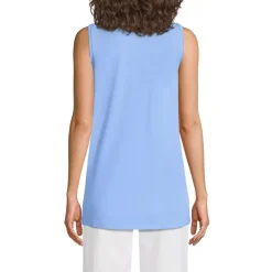 Women's Supima Cotton Tunic Tank Top