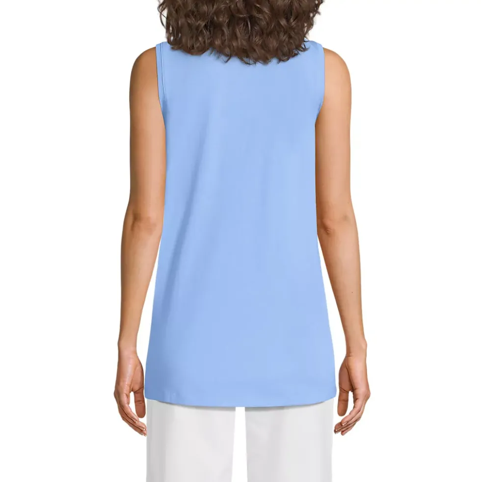 Women's Supima Cotton Tunic Tank Top