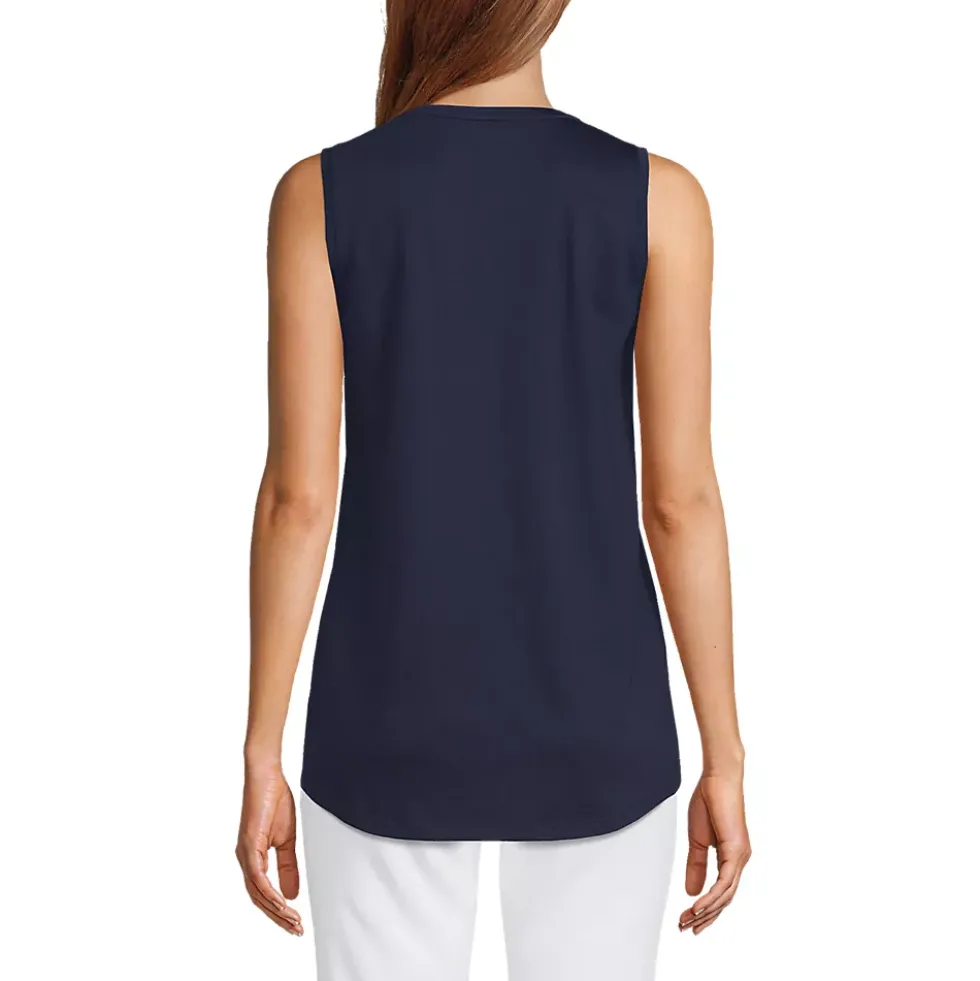 Women's Supima Cotton Tunic Tank Top