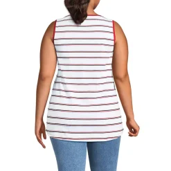 Women's Supima Cotton Tunic Tank Top