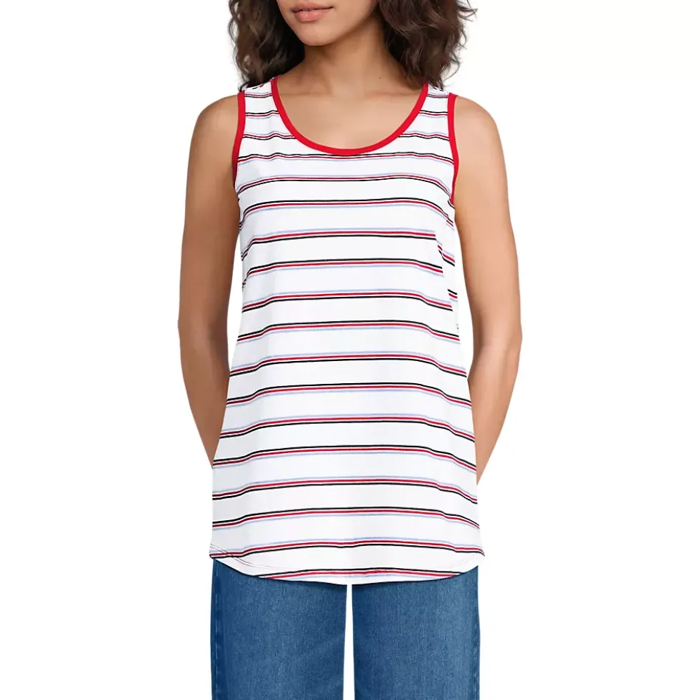 Women's Supima Cotton Tunic Tank Top