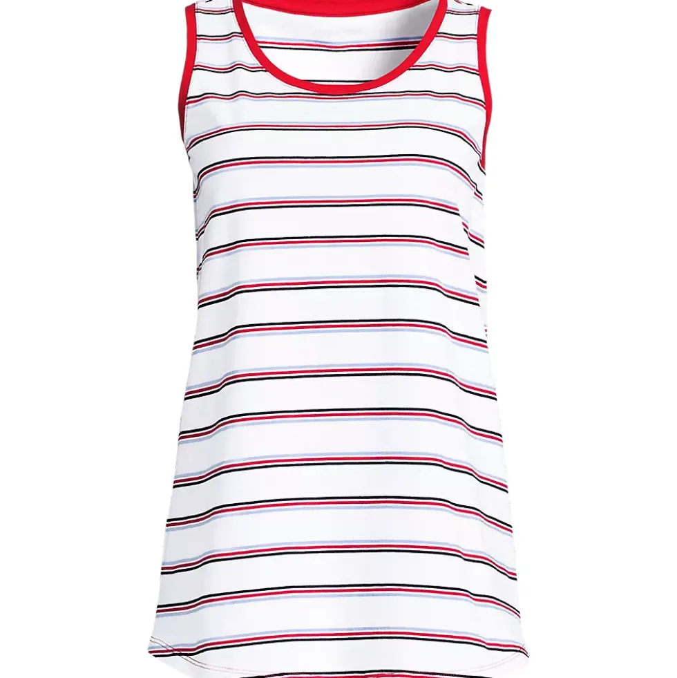 Women's Supima Cotton Tunic Tank Top