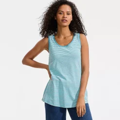 Women's Supima Cotton Tunic Tank Top